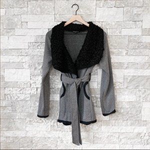Double Tree Wrap Coat